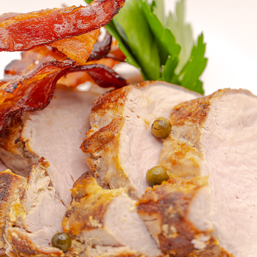 Schweinefilet an Jägersoße