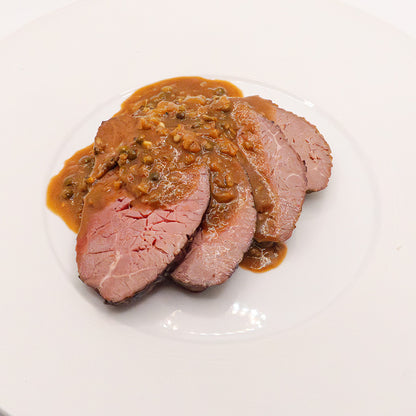 Roastbeef mit Pfeffersoße