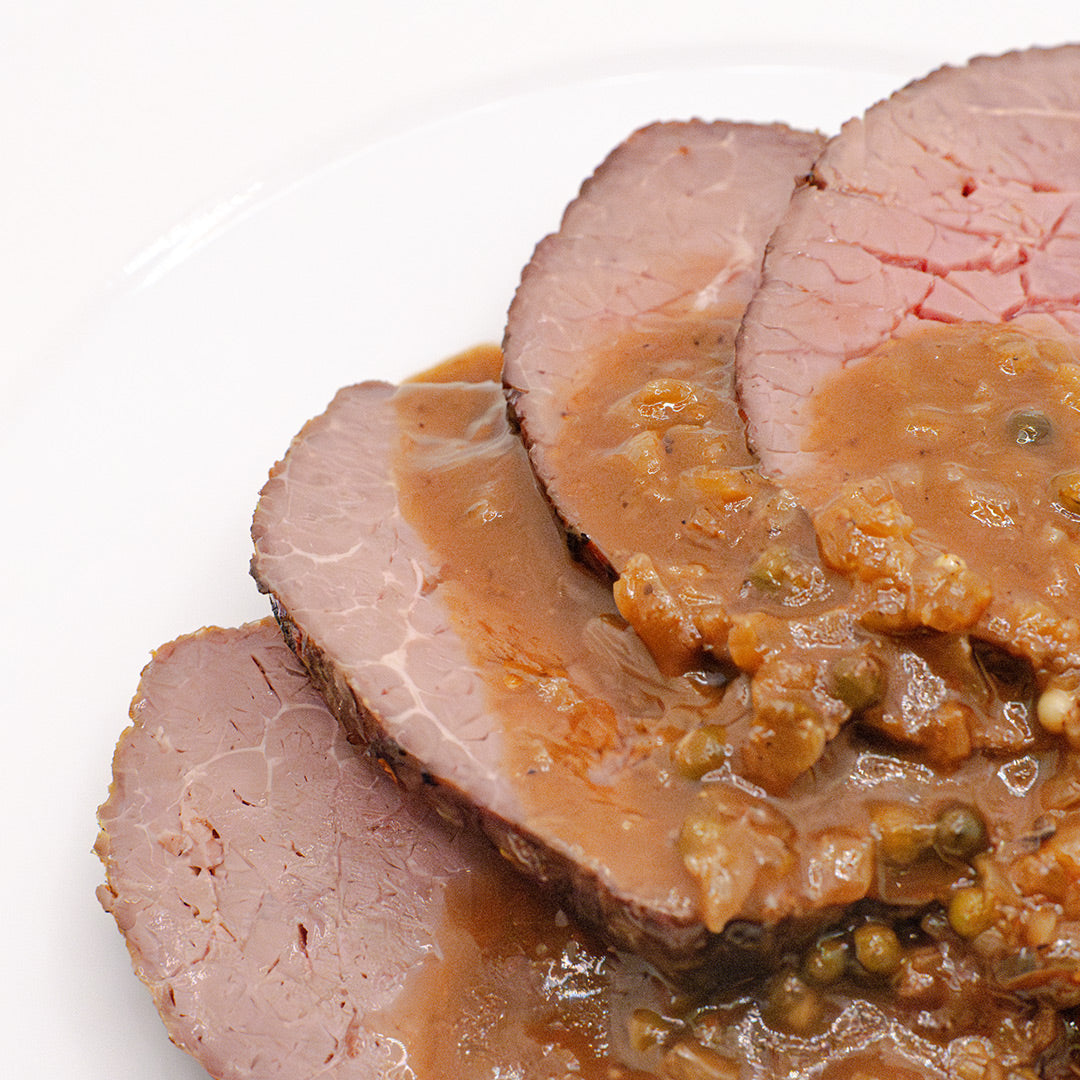 Roastbeef mit Pfeffersoße