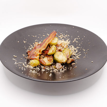 Rosenkohl mit Speck und Kastanien