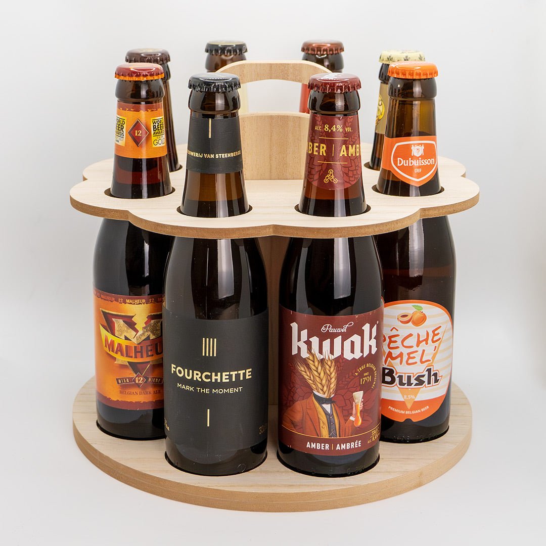 Bierkarussell – 8 belgische Biere